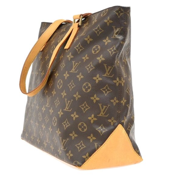 LOUIS VUITTON Cabas Mezzo Shoulder Bag Monogram Leather Brown M51151 10EF272 - Picture 13 of 15